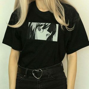 youthful anime graphic tee iconic & vibrant style 7984