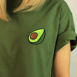 youthful antisocial avocado tee quirky & bold streetwear 2060