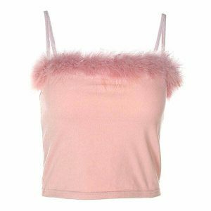 youthful babe furry top   chic & cozy streetwear must have 6812