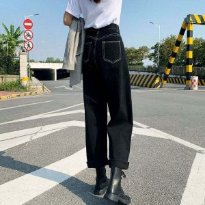 youthful baby lies wide jeans   sleek & trendy streetwear 2292