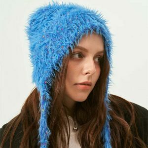 youthful bear ears bonnet hat   quirky & cute streetwear 7110