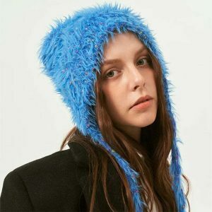 youthful bear ears bonnet hat   quirky & cute streetwear 8738