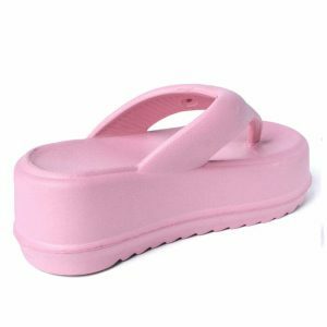 youthful bubble gum platform sandals   vibrant & chic 1215