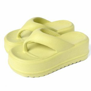 youthful bubble gum platform sandals   vibrant & chic 3189