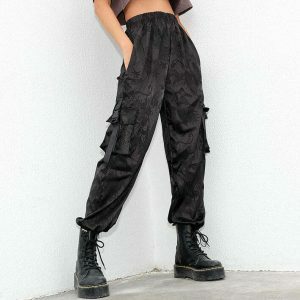 youthful chinese dragon cargo pants streetwear icon 2742