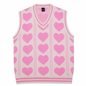 youthful crafted heart vest teen fashion icon 2231