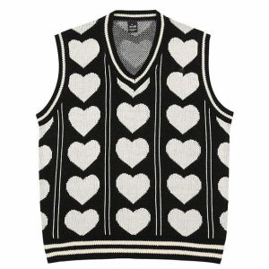 youthful crafted heart vest teen fashion icon 6145