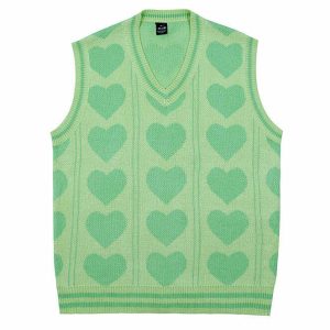 youthful crafted heart vest teen fashion icon 8574