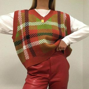 youthful crafted sweater vest teen inspired design 4183