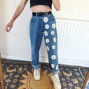 youthful daisy mom jeans classic & comfortable fit 5245