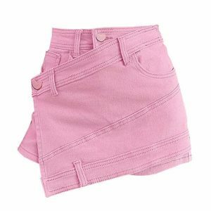 youthful danish pastel pink heart shorts   chic & playful 1701