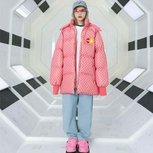 youthful disaster padded coat streetwear icon 1289