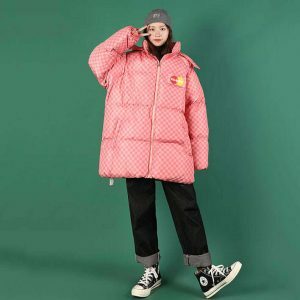 youthful disaster padded coat streetwear icon 5686