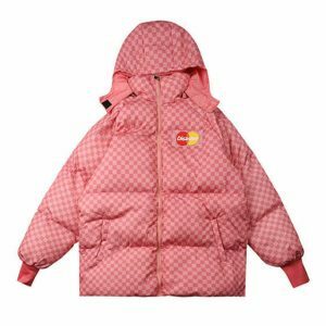 youthful disaster padded coat streetwear icon 7816