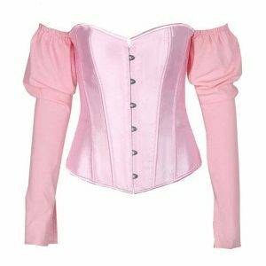 youthful fairycore corset top long sleeve & enchanted 8518