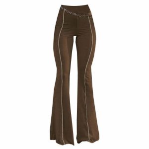 youthful flare pants with game changing style 3426