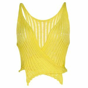 youthful gradient crochet top   chic & colorful streetwear 2025