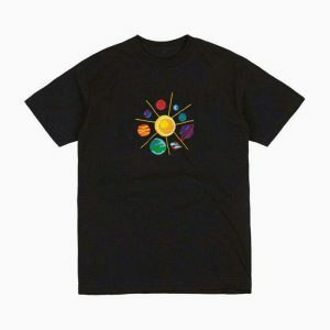 youthful heliocentrism tee dynamic & iconic design 4124