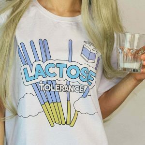 youthful lactose intolerance tee   quirky & bold statement 1497