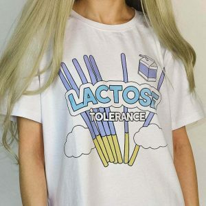 youthful lactose intolerance tee   quirky & bold statement 6000