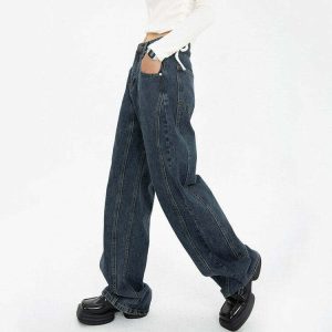 youthful mercury rising wide jeans   retro & trendsetting 4005