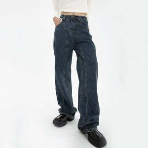 youthful mercury rising wide jeans   retro & trendsetting 6160