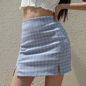 youthful missed calls mini skirt   trendy & urban style 8693