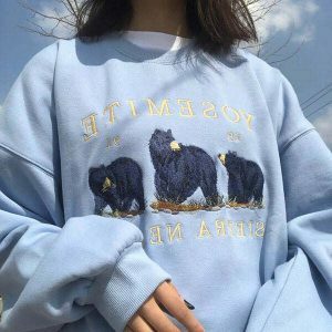 youthful nevada bear sweatshirt   iconic & cozy streetwear 8030