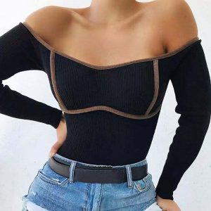 youthful outta town bodysuit   chic underbust design 3109
