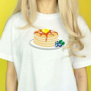 youthful pancakes graphic t shirt   quirky & fun streetwear 5416