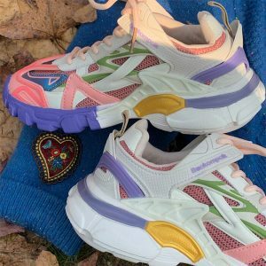 youthful pastel sneakers soft girl aesthetic charm 7033