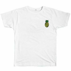 youthful pineapple pen tee   iconic & quirky streetwear staple 2841