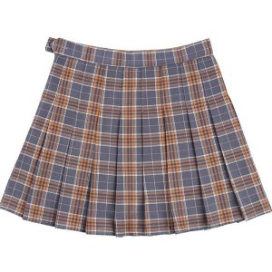 youthful plaid mini skirt   retro vibes & street chic 5956