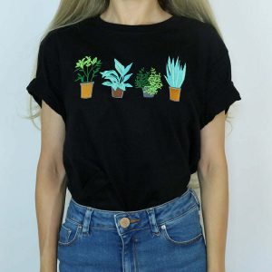youthful plants are friends tee eco friendly & trendy 7110