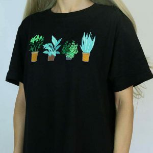 youthful plants are friends tee eco friendly & trendy 7314
