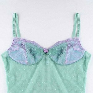 youthful princess mood tank top in baby blue 3162