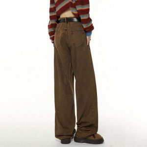 youthful problem child brown jeans   sleek & edgy streetwear 1385
