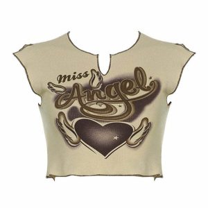 youthful ribbed top by miss angel   sleek & chic design 6338