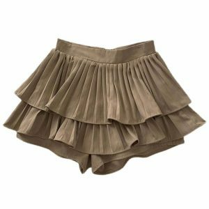 youthful ruffle mini skirt unwritten story charm 4618