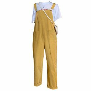 youthful school bus dungarees playful & iconic streetwear 7342