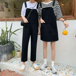 youthful school bus dungarees playful & iconic streetwear 8870