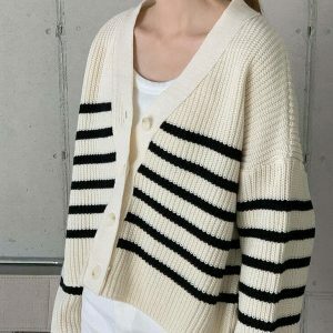 youthful self made striped cardigan   trendy & crafted 1771