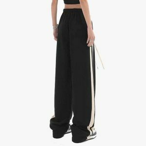 youthful side stripes sweatpants cozy & trendy fit 5573