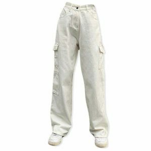 youthful skater cargo jeans   streetwear with a retro twist 5168