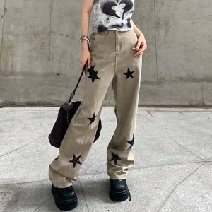 youthful skater girl star jeans iconic streetwear appeal 7955