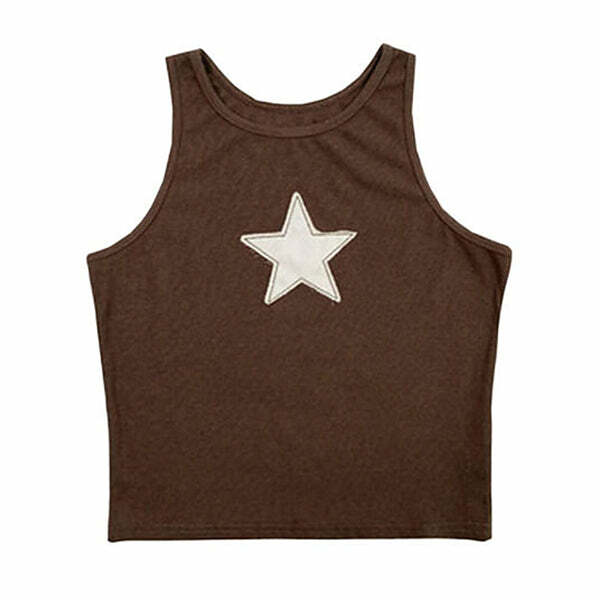 youthful skater star tank top iconic & vibrant style 2708