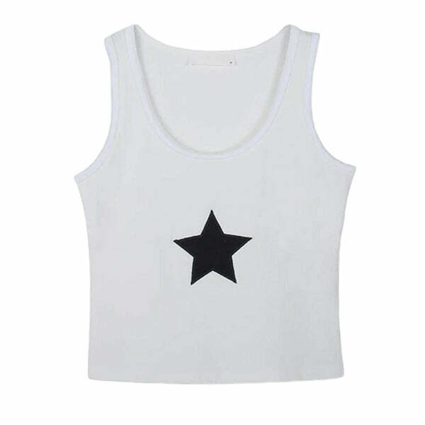 youthful skater star tank top iconic & vibrant style 3724