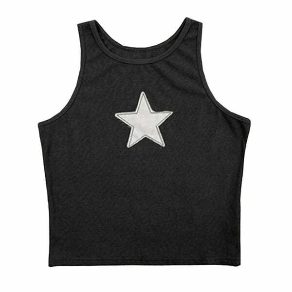 youthful skater star tank top iconic & vibrant style 4565