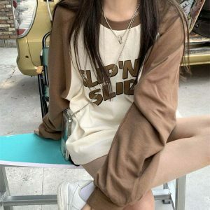 youthful slip n slide sweatshirt dynamic streetwear appeal 1862