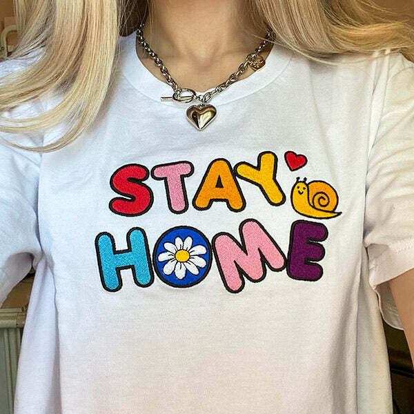 youthful stay home tee   chic comfort & urban style 3272